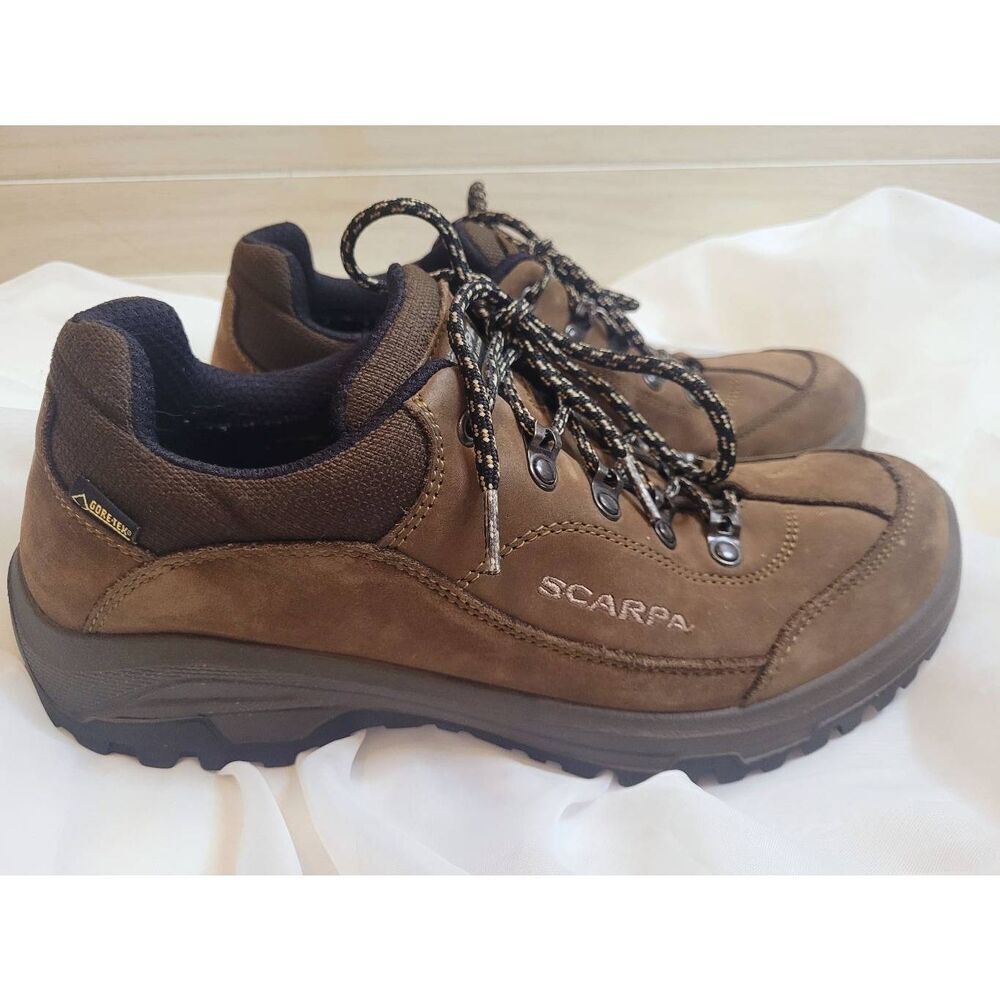 Scarpa Cyrus GORE-TEX Hiking Shoes Brown Size Men's 9 Women's 10